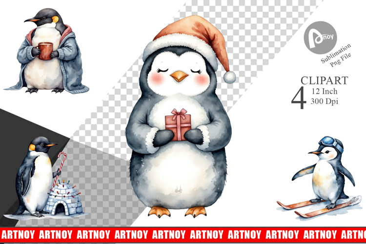 Penguins Png Image 13