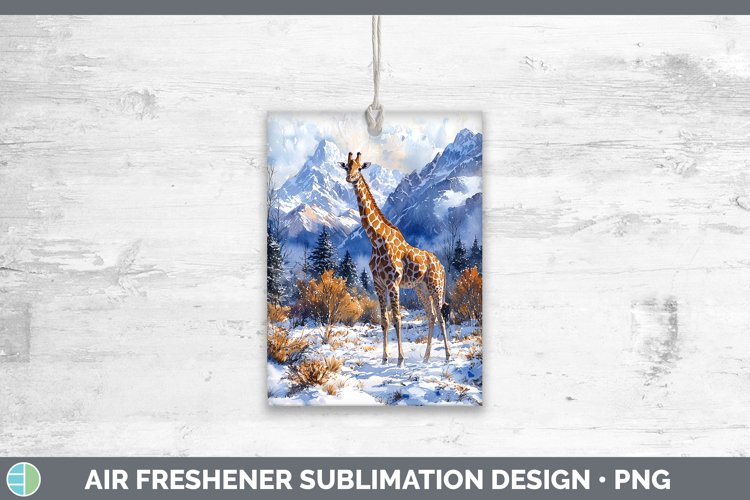 GorgeousWinter Exotic Animals Air Freshener design.