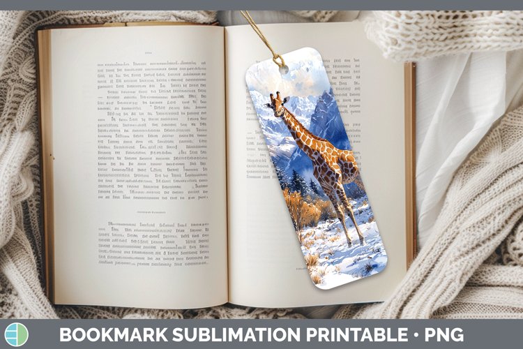GorgeousWinter Exotic Animals Bookmark design.