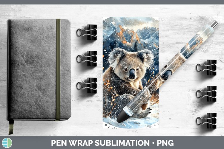 GorgeousWinter Exotic Animals Pen Wrap design.