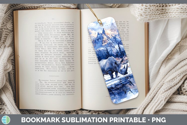 GorgeousWinter Exotic Animals Bookmark design.
