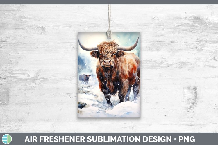 GorgeousWinter Farm Animals Air Freshener design.