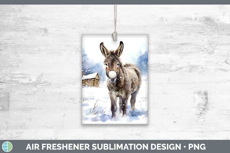 GorgeousWinter Farm Animals Air Freshener design.
