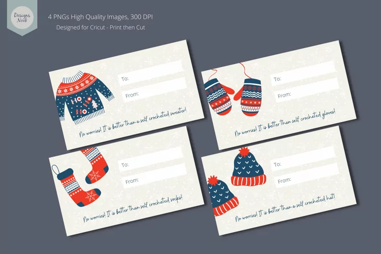 Winter Themed Printable Gift Tags