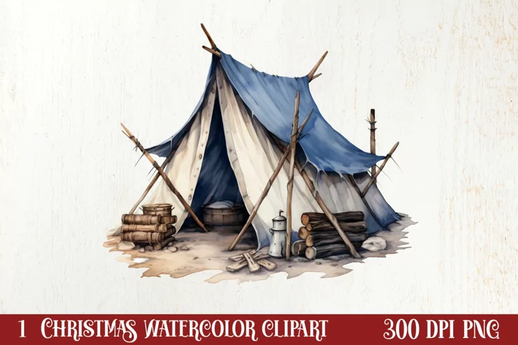 Winter Hiking Clipart Sublimation, Christmas PNG
