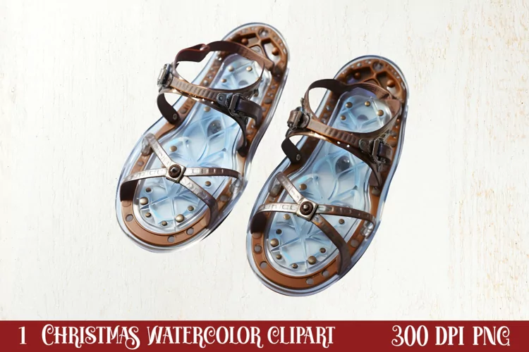Winter Hiking Clipart Sublimation, Christmas PNG