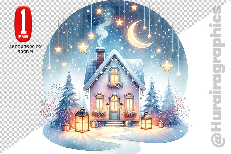 Cute House Clipart Image 8