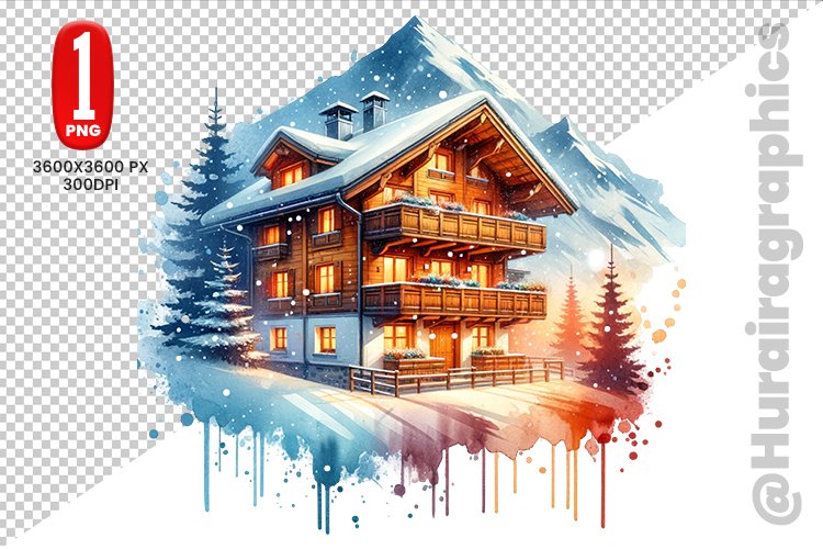 Cute House Clipart Image 7
