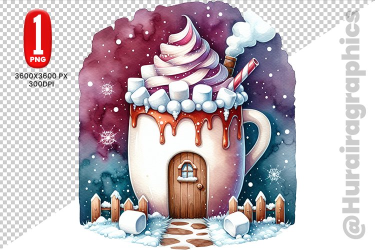 Cute House Clipart Image 21
