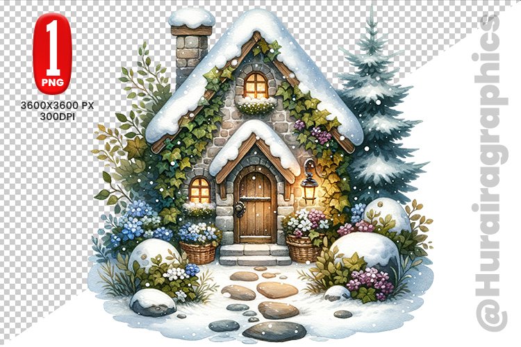 Cute House Clipart Image 18