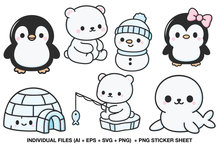 Arctic Animals Clipart