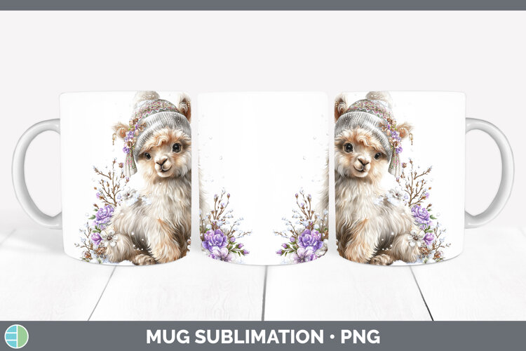 GorgeousWinter Knit Hat Mug Wrap design.