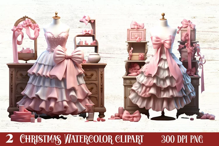 Winter Sewing Clipart Sublimation, Winter Sewing Clipart