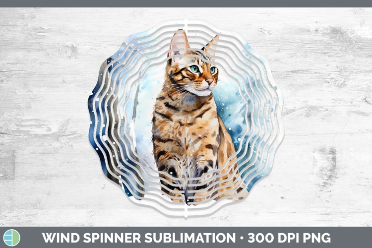 GorgeousWinter Snow Wind Spinner design.