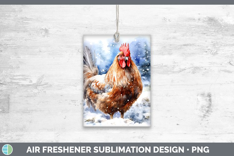 GorgeousWinter Snow Air Freshener design.