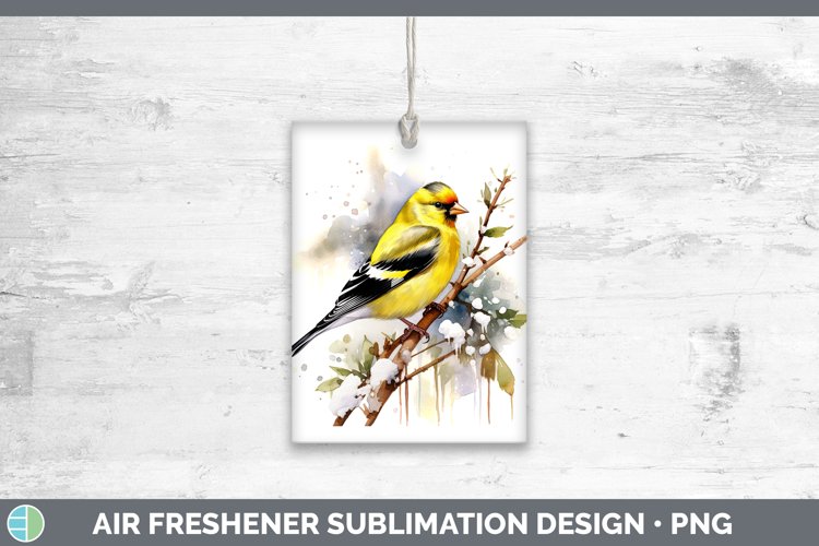 GorgeousWinter Snow Air Freshener design.