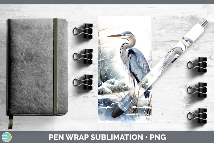 GorgeousWinter Snow Pen Wrap design.