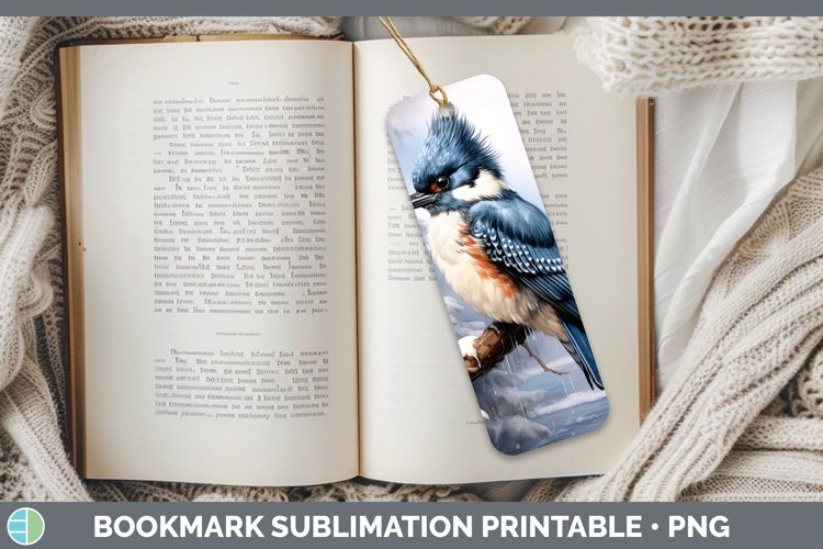 GorgeousWinter Snow Bookmark design.