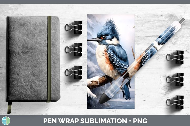 GorgeousWinter Snow Pen Wrap design.