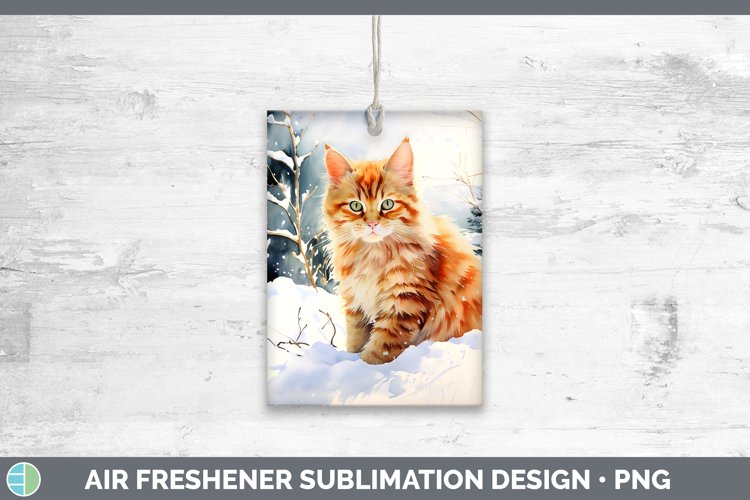 GorgeousWinter Snow Air Freshener design.
