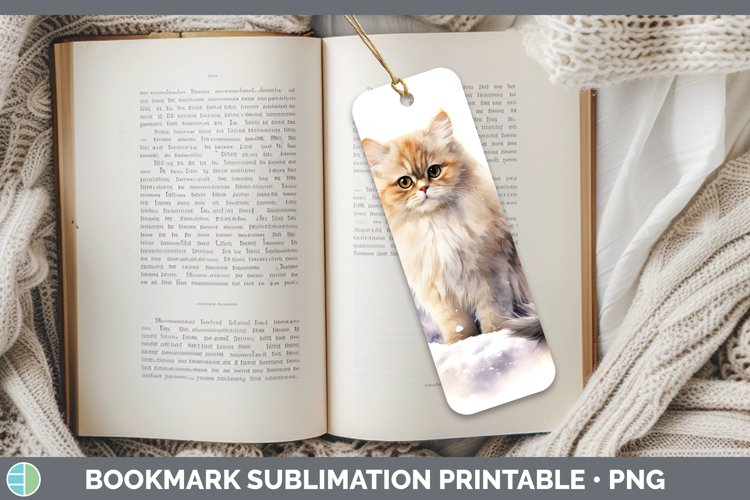GorgeousWinter Snow Bookmark design.