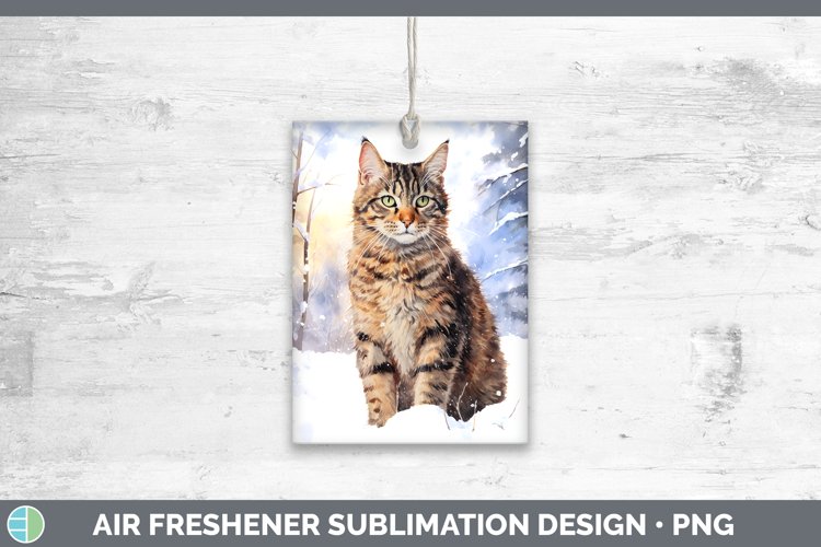 GorgeousWinter Snow Air Freshener design.