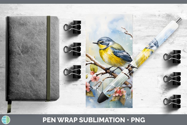 GorgeousWinter Snow Pen Wrap design.