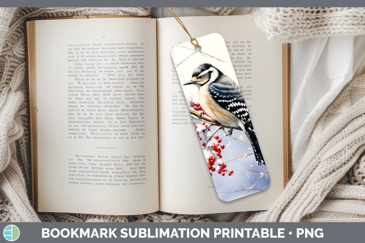 GorgeousWinter Snow Bookmark design.