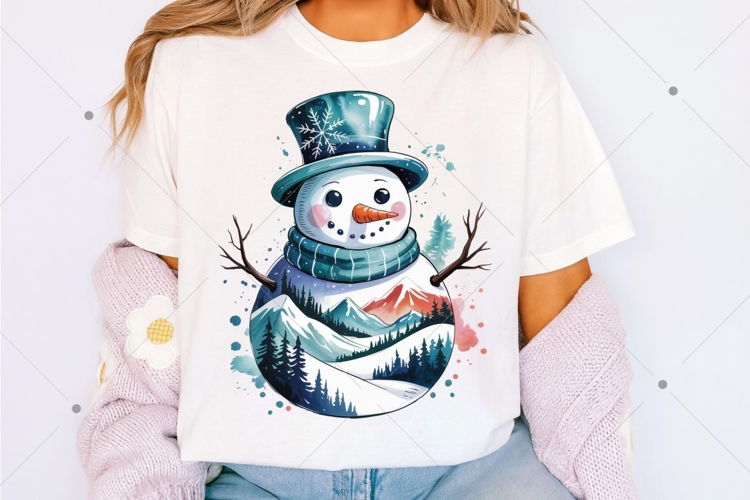 Snowman PNG Image 4