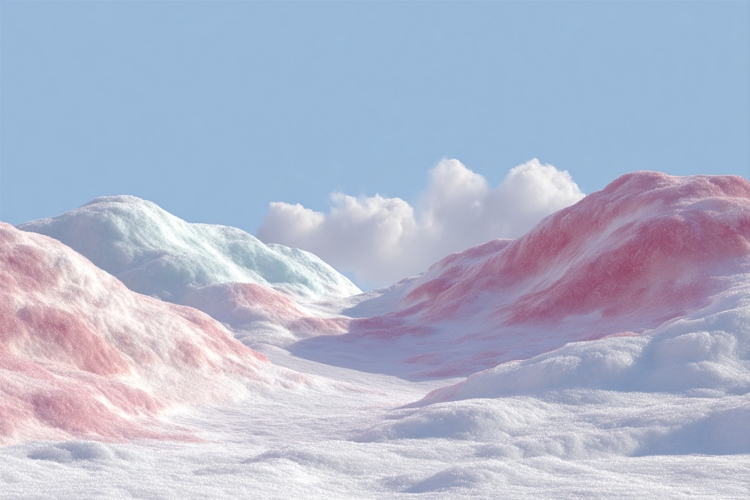 Winter Snowy Background