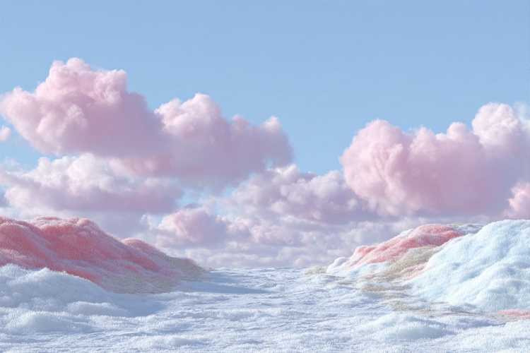 Winter Snowy Background