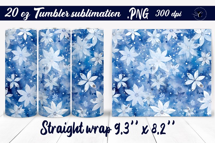 Winter tumbler | Winter sublimation