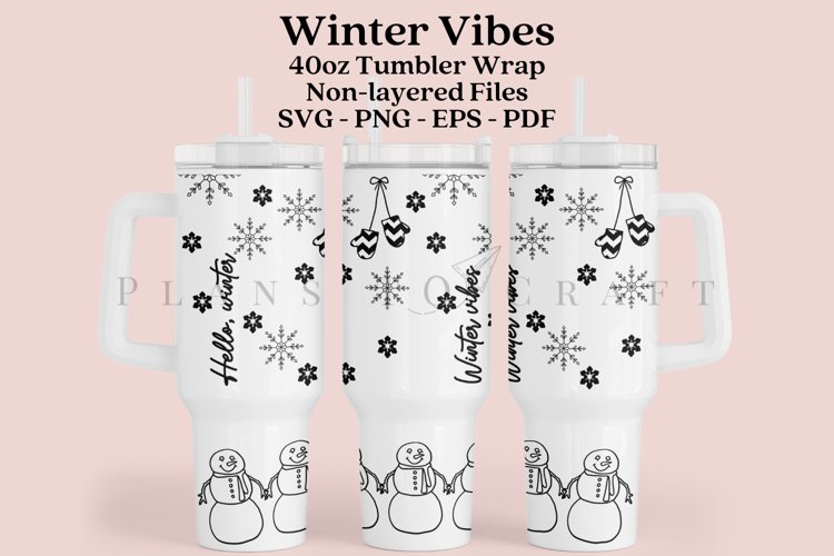 Christmas Tumbler Wrap Image 12