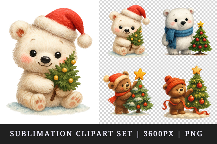 Winter clipart printable sublimation design png