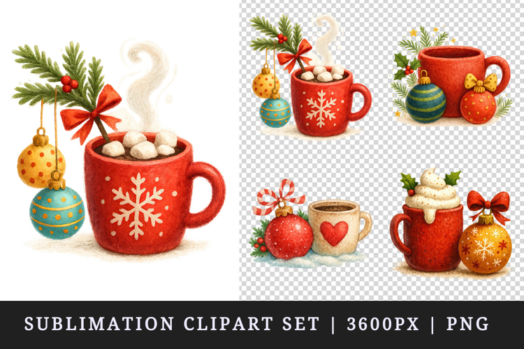 Winter clipart printable sublimation design png