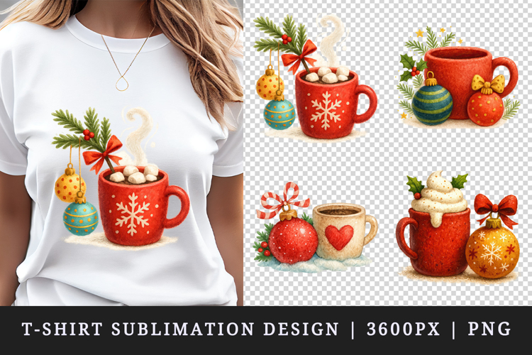 Winter t-shirt printable sublimation design png example image 1