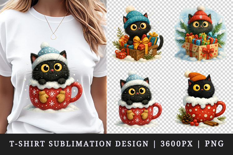 Winter t-shirt printable sublimation design png