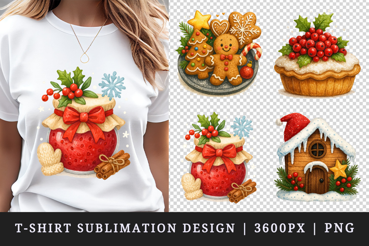 Winter t-shirt printable sublimation design png