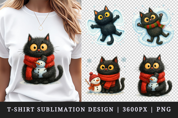 Winter t-shirt printable sublimation design png