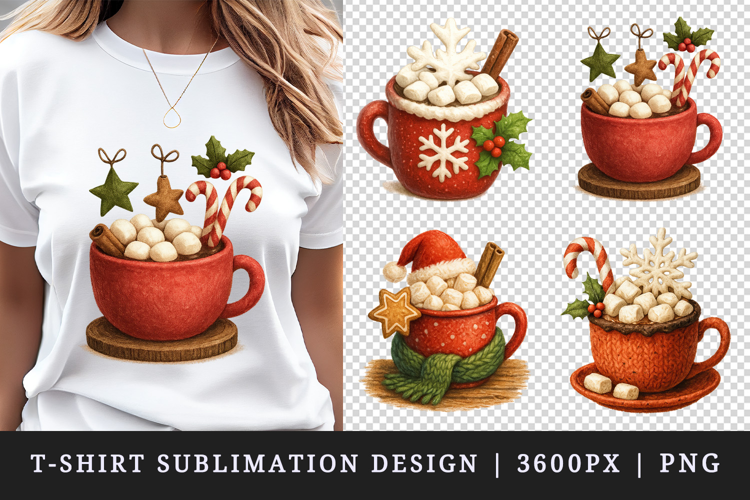 Winter t-shirt printable sublimation design png