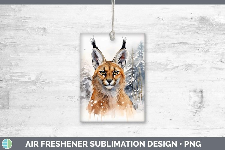 GorgeousWinter Wild Cats Air Freshener design.