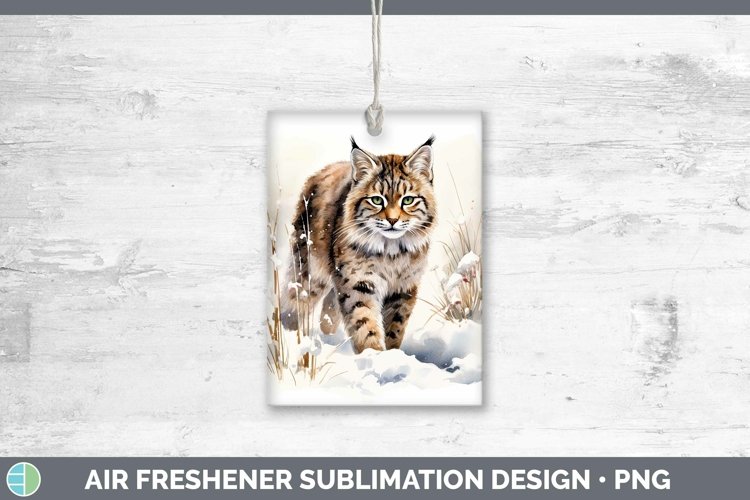 GorgeousWinter Wild Cats Air Freshener design.
