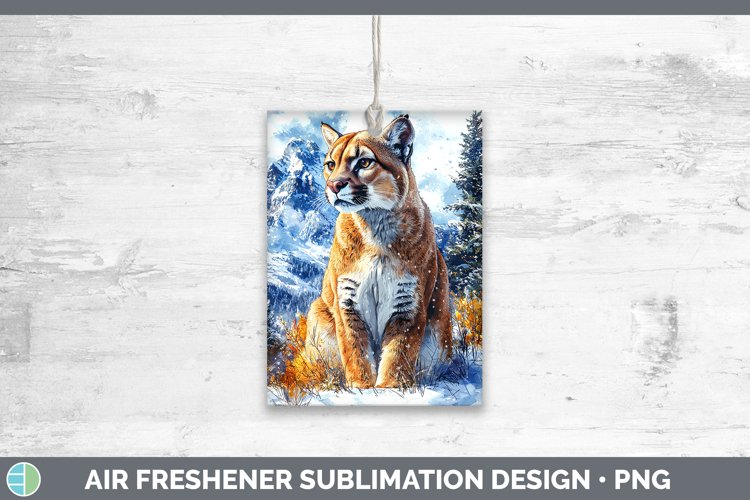 GorgeousWinter Wild Cats Air Freshener design.