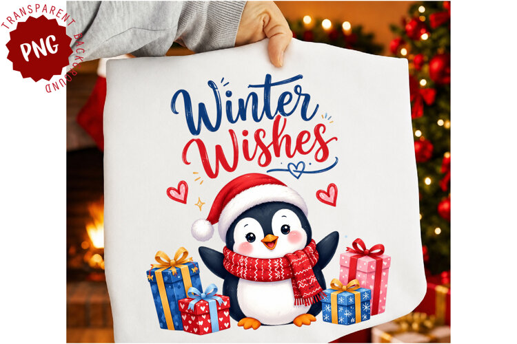 Winter Wishes PNG example image 1