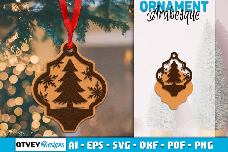 Winter Wonderland Arabesque Lasercut