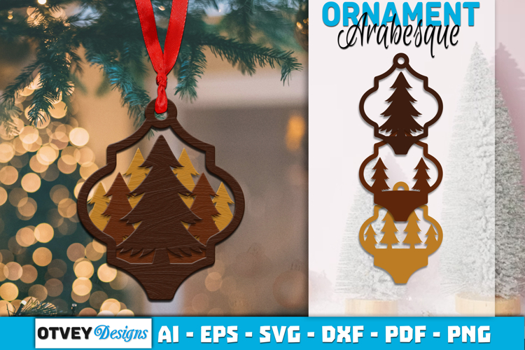 Winter Wonderland Arabesque Lasercut