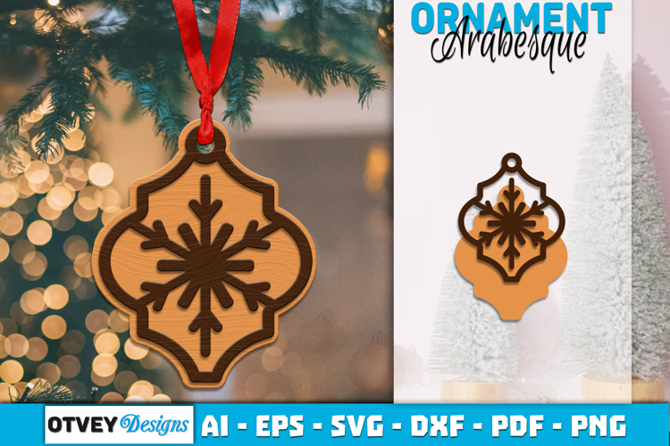 Winter Wonderland Arabesque Lasercut