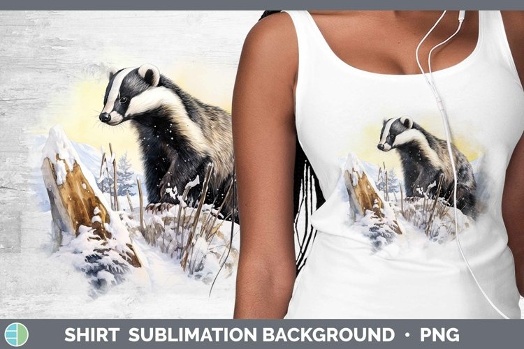 Badger Clipart Image 12