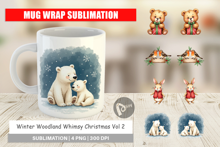 Winter Animals Clipart Image 13