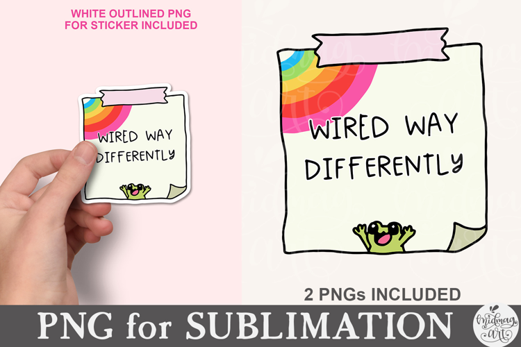 Wired Way Differently PNG